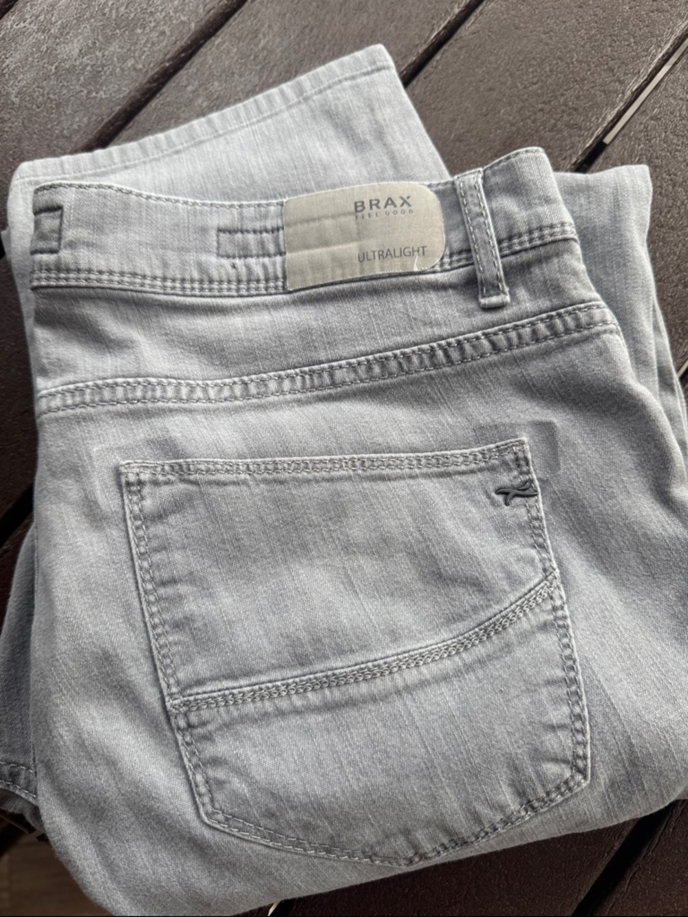 BRAX Ultralight Light Gray Jeans